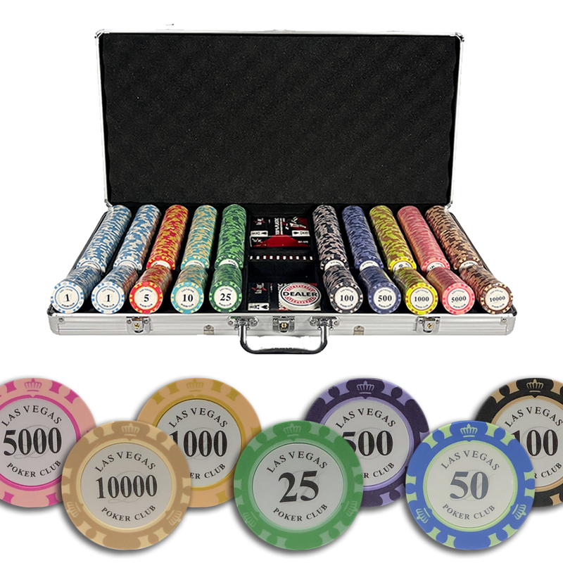 Poker Set Las Vegas Poker Club Tournament 750