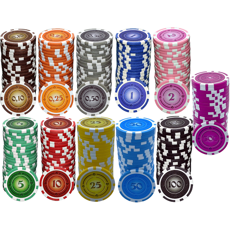 Poker Chips Set Lazar Suits 1000