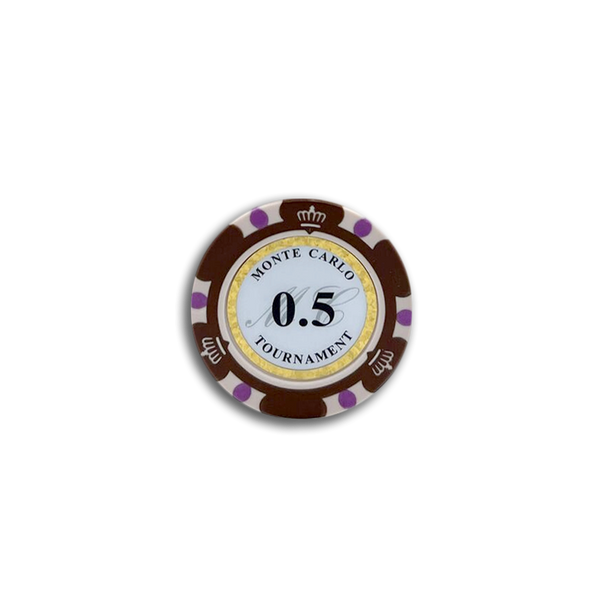 Monte Carlo Poker Chip 0.5
