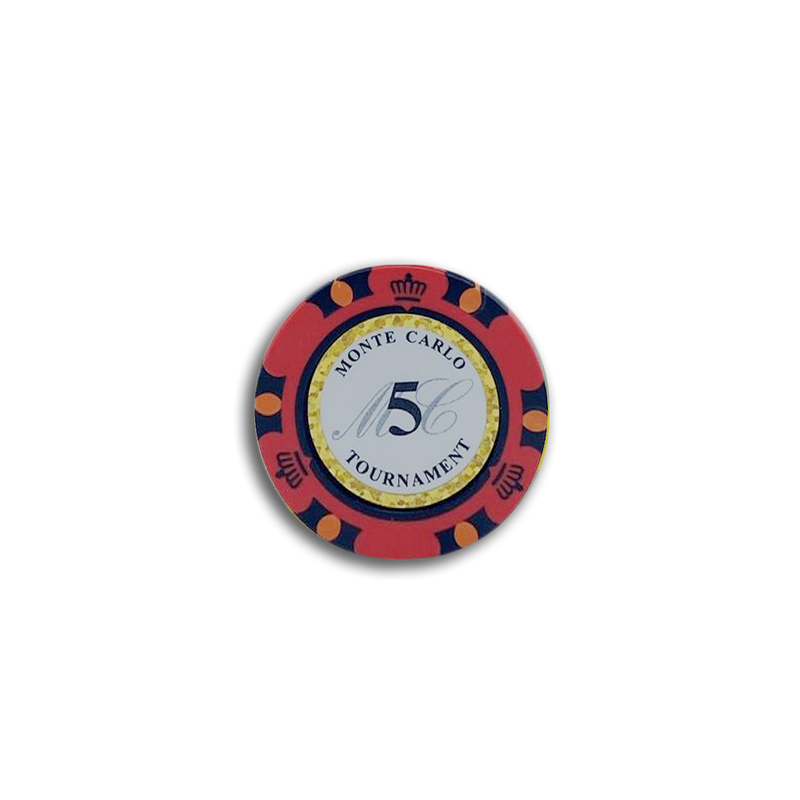 Monte Carlo Poker Chip 5
