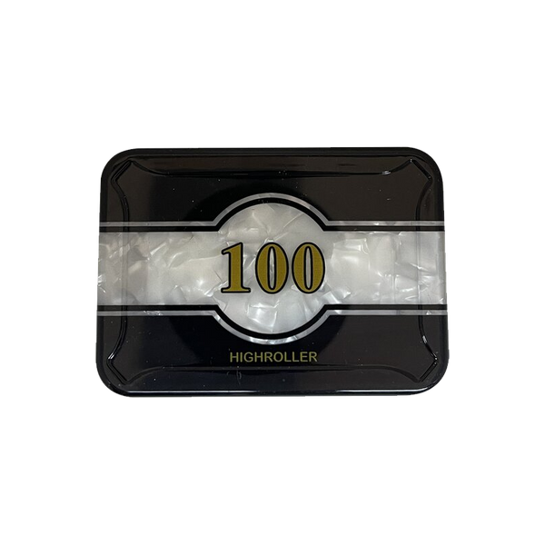 Poker Plaque Highroller 100