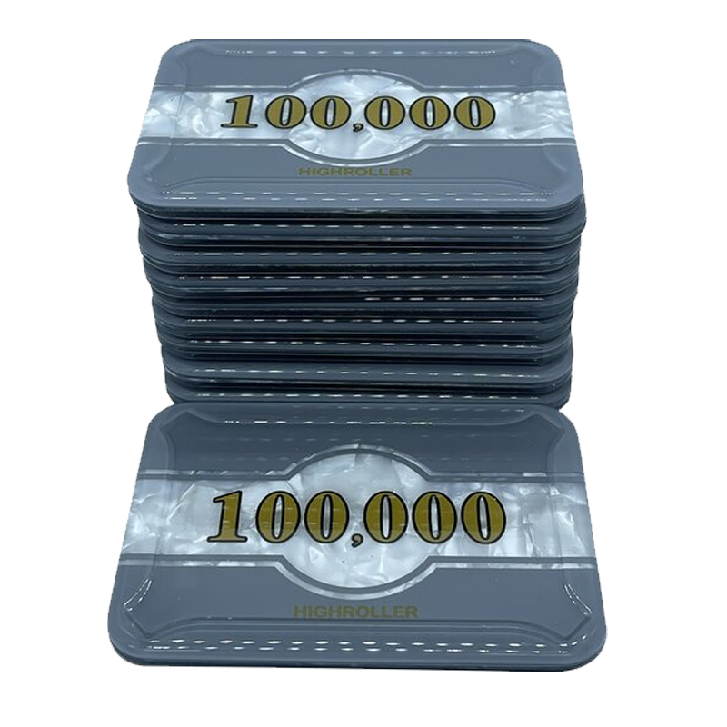 Poker Plaque Highroller 100.000