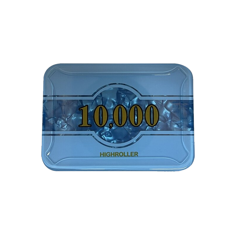 Poker Plaque Highroller 10.000