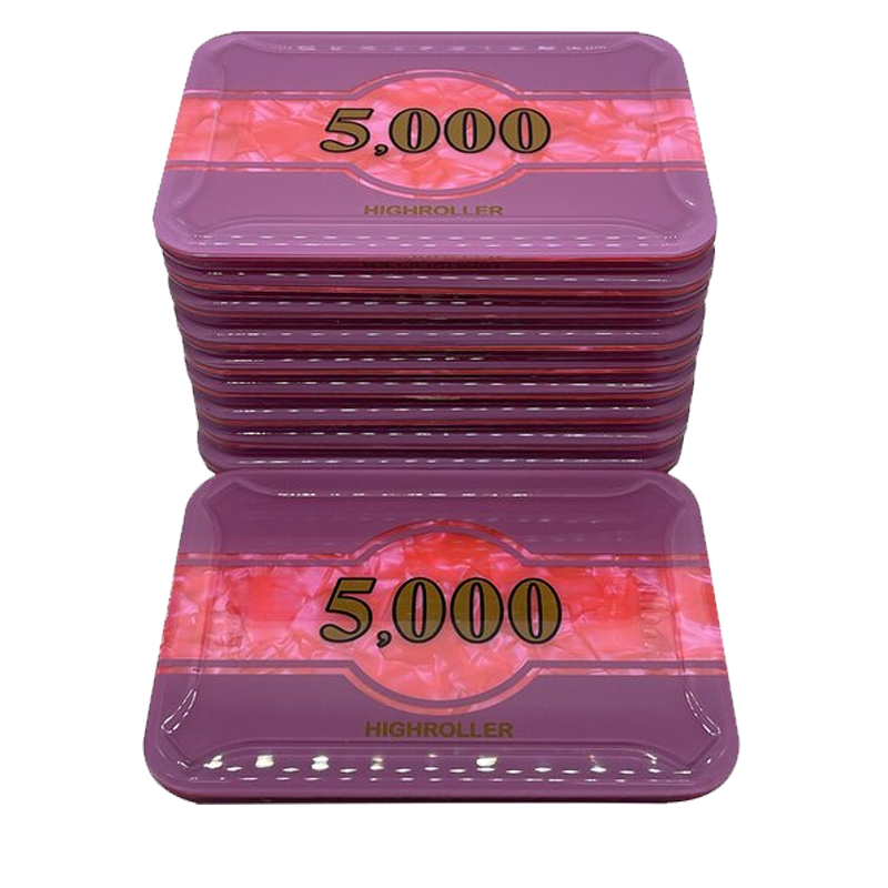 Poker Plaque Highroller 5000