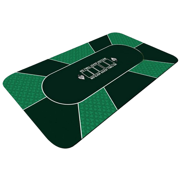 Pokermat Las Vegas Groen 180x90