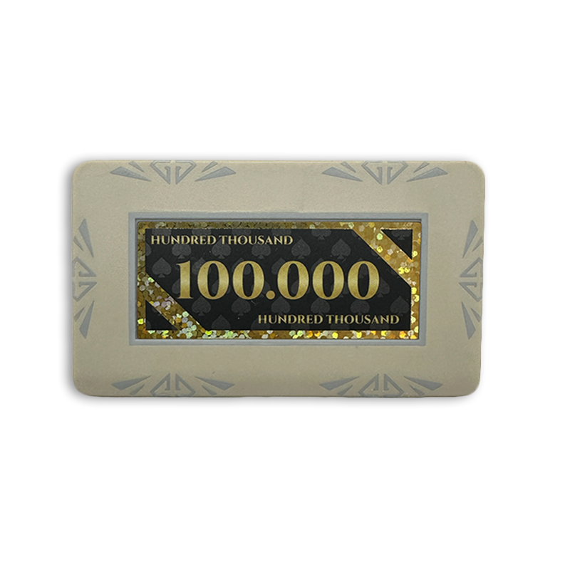 Poker Plaque Diamond 100.000