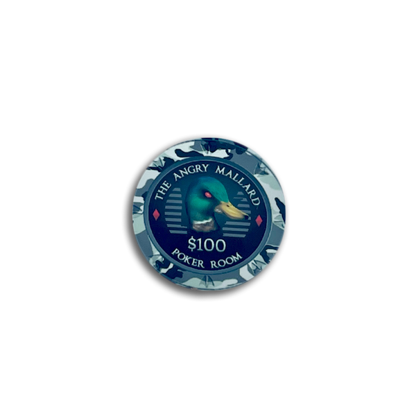Angry Mallard Cash Game Pokerchip 100