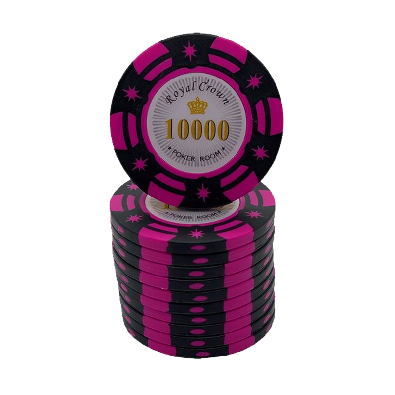 Royal Crown Poker Chip 10.000