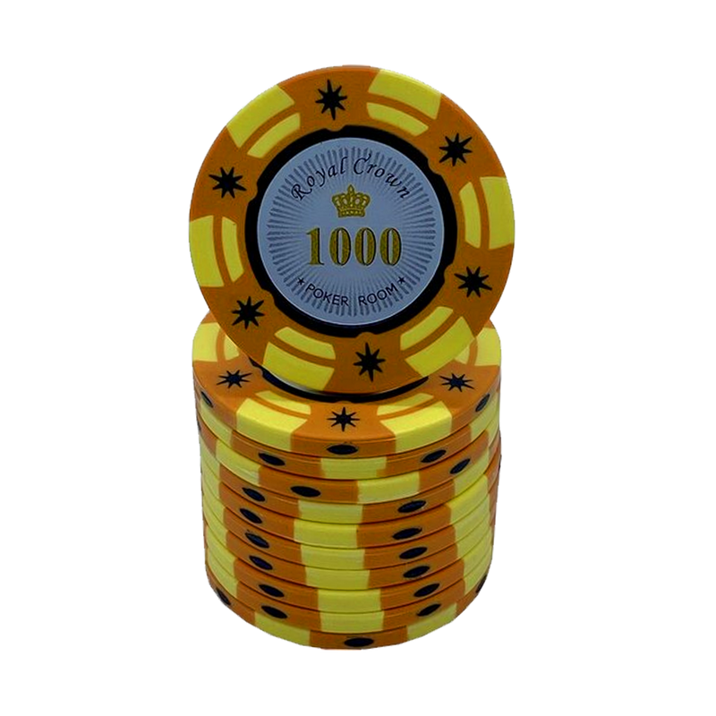 Royal Crown Poker Chip 1000