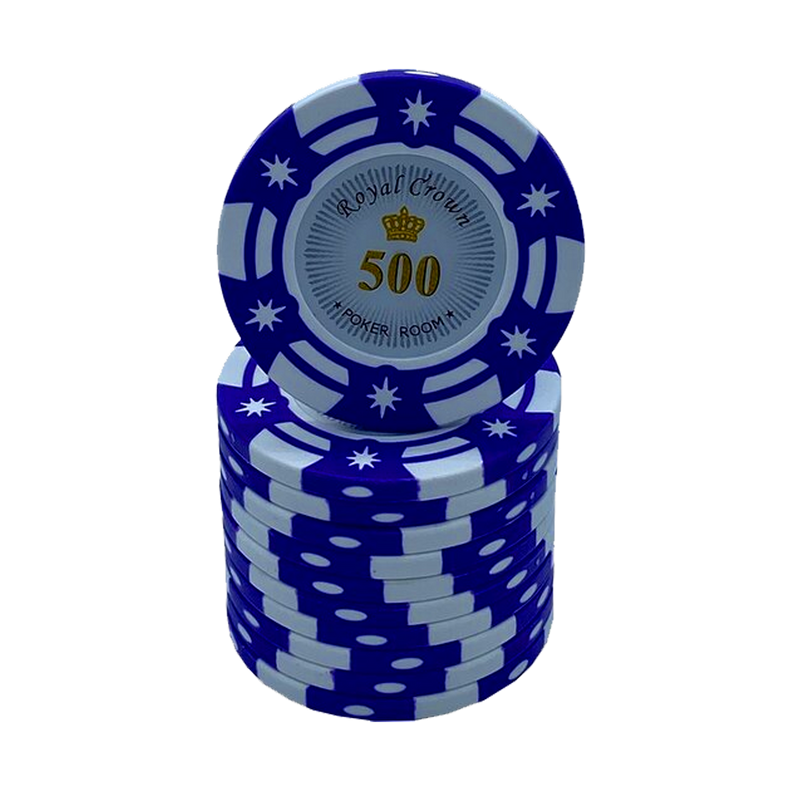 Royal Crown Poker Chip 500