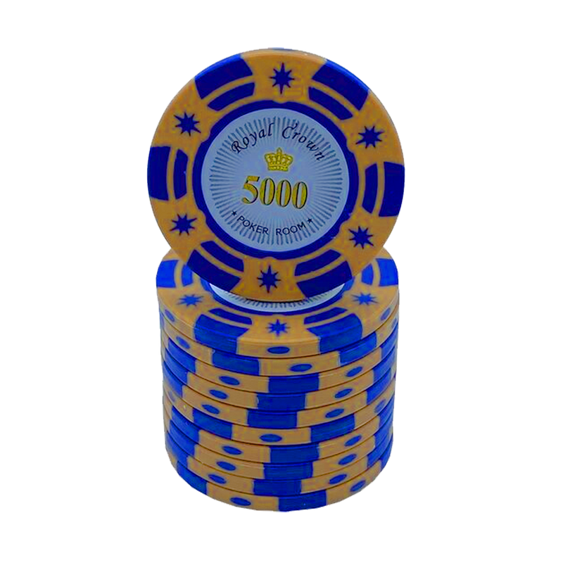 Royal Crown Poker Chip 5000