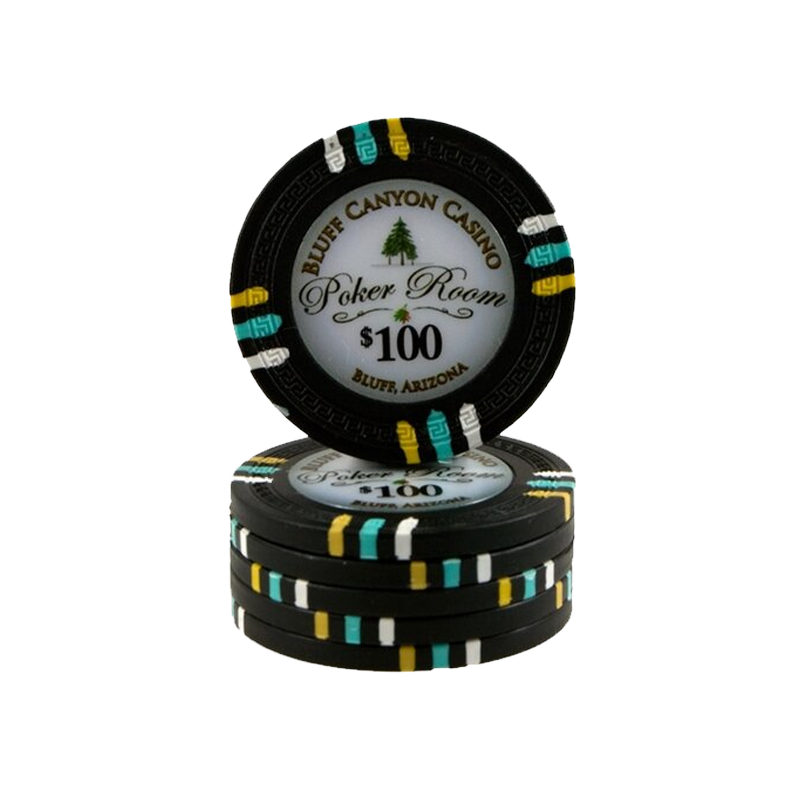 Bluff Canyon Poker Chip 100