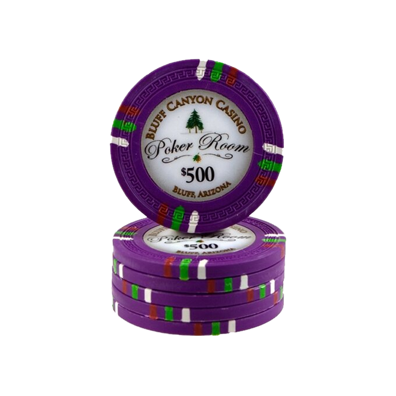 Bluff Canyon Poker Chip 500