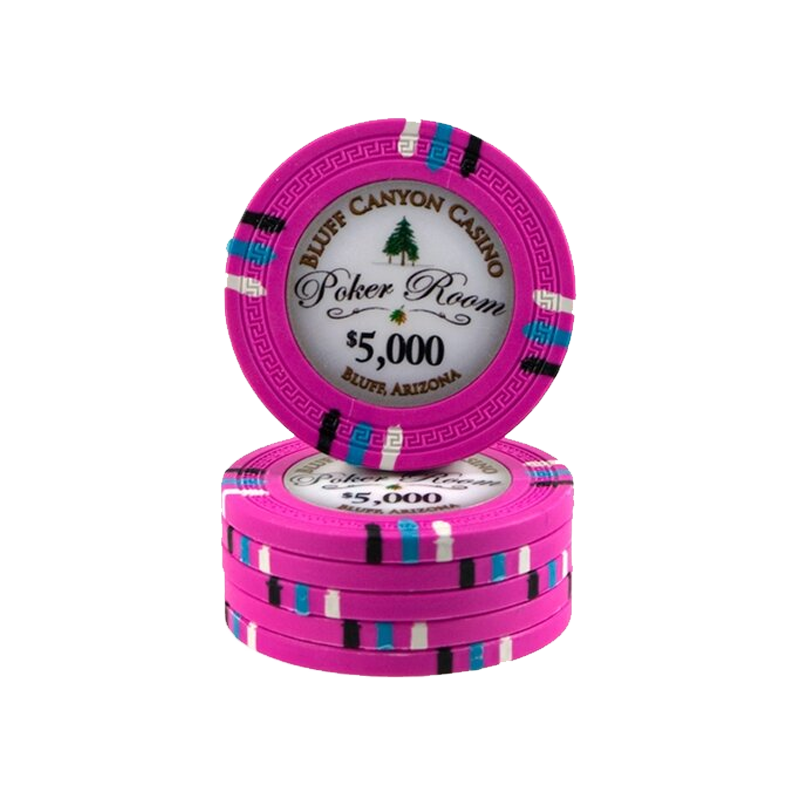 Bluff Canyon Poker Chip 5000