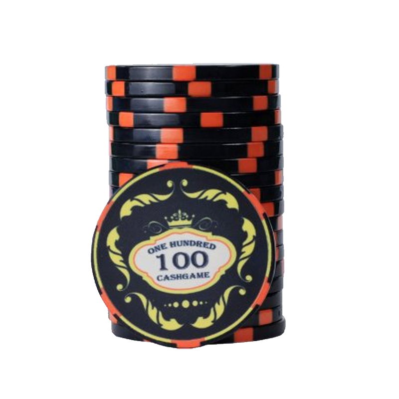 Ceramic Crown Poker Chip 100