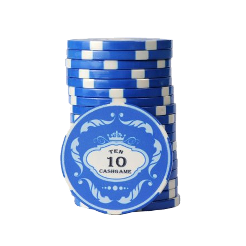 Ceramic Crown Poker Chip 10