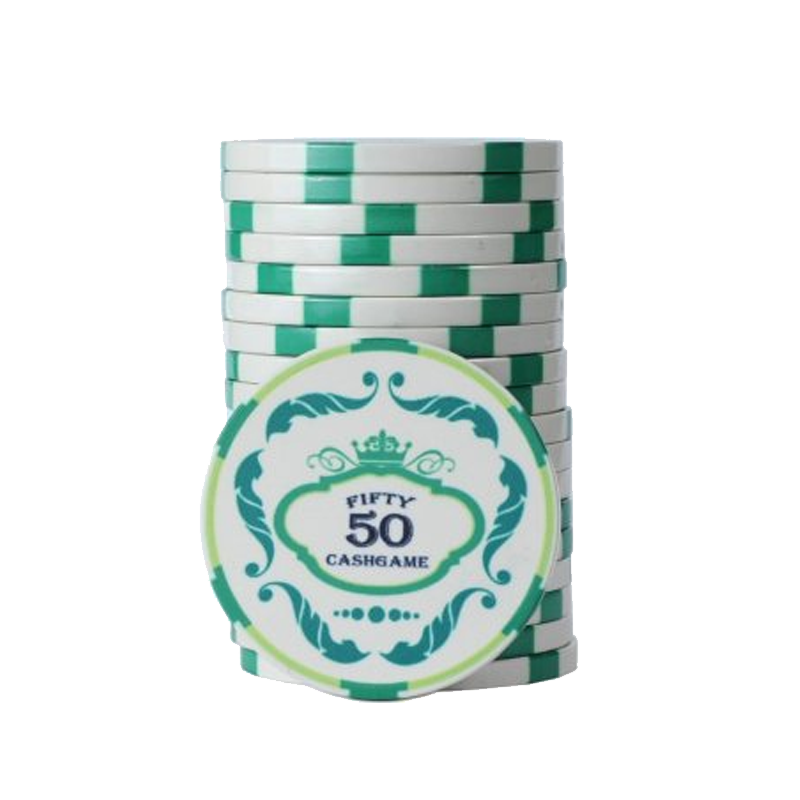 Ceramic Crown Poker Chip 50