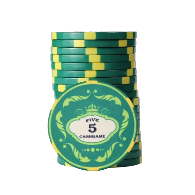 Ceramic Crown Poker Chip 5