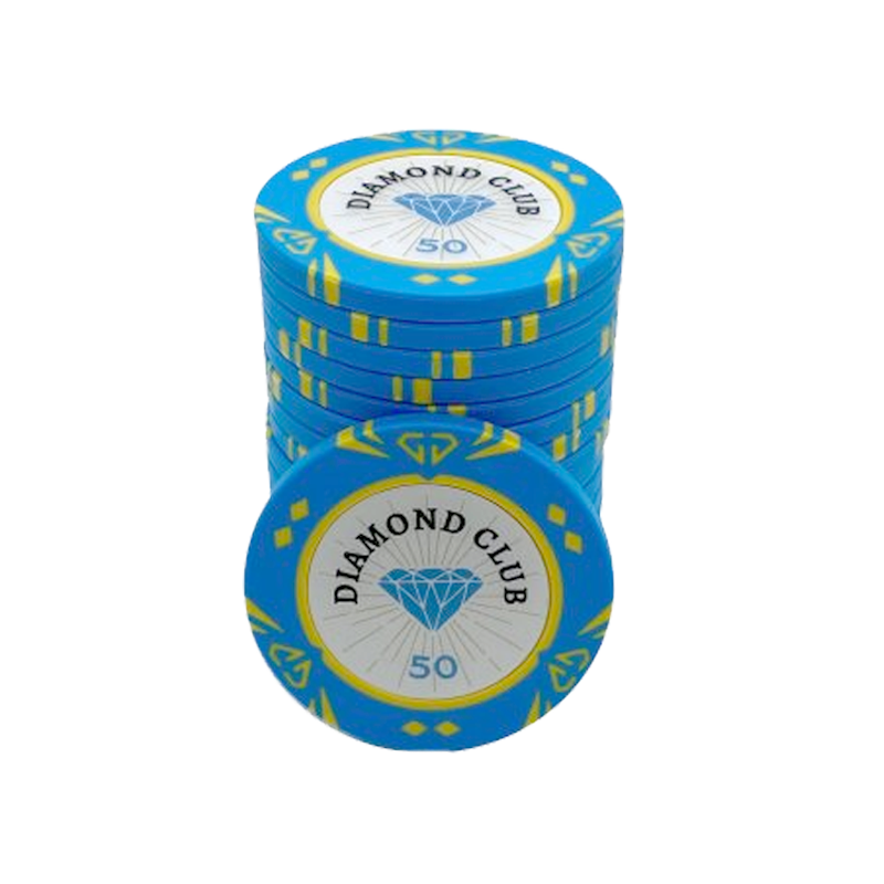 Diamond Club Poker Chip 50