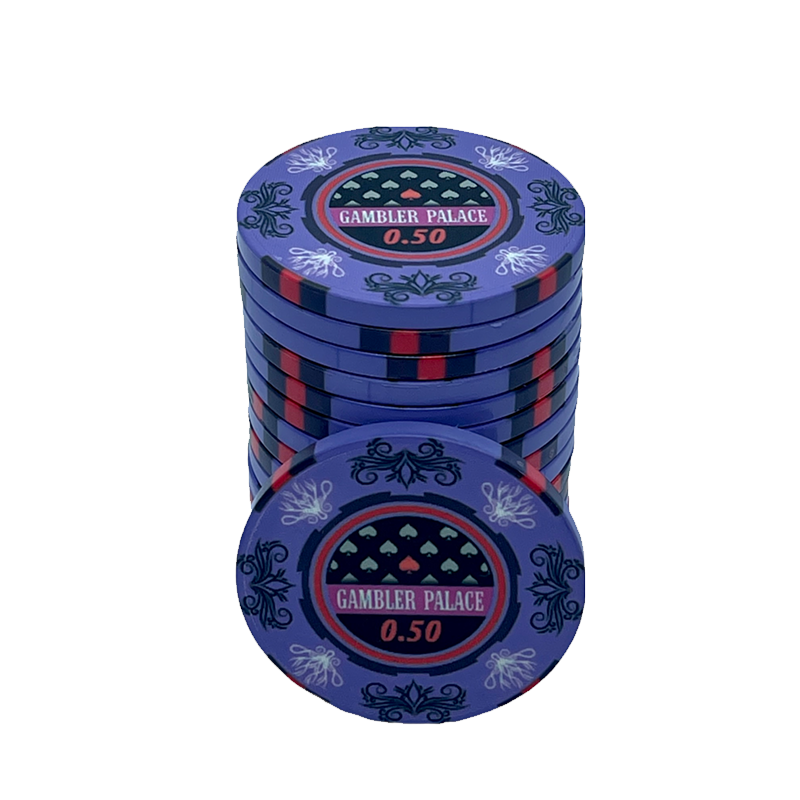 Gambler Palace Poker Chip 0.50