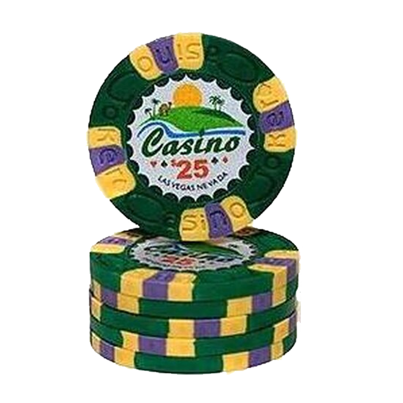 Joker Casino Poker Chip 25