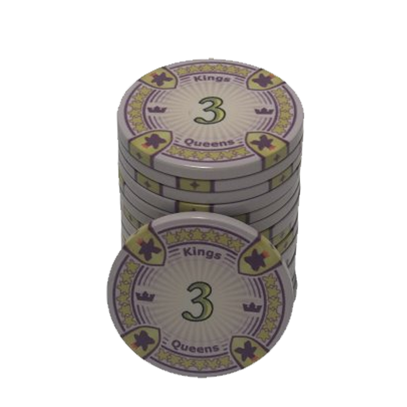 Kings & Queens Poker Chip 3