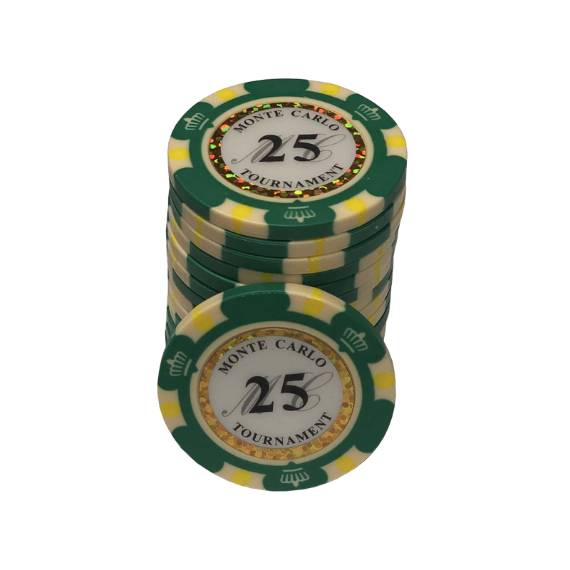 Monte Carlo Pokerchip 25
