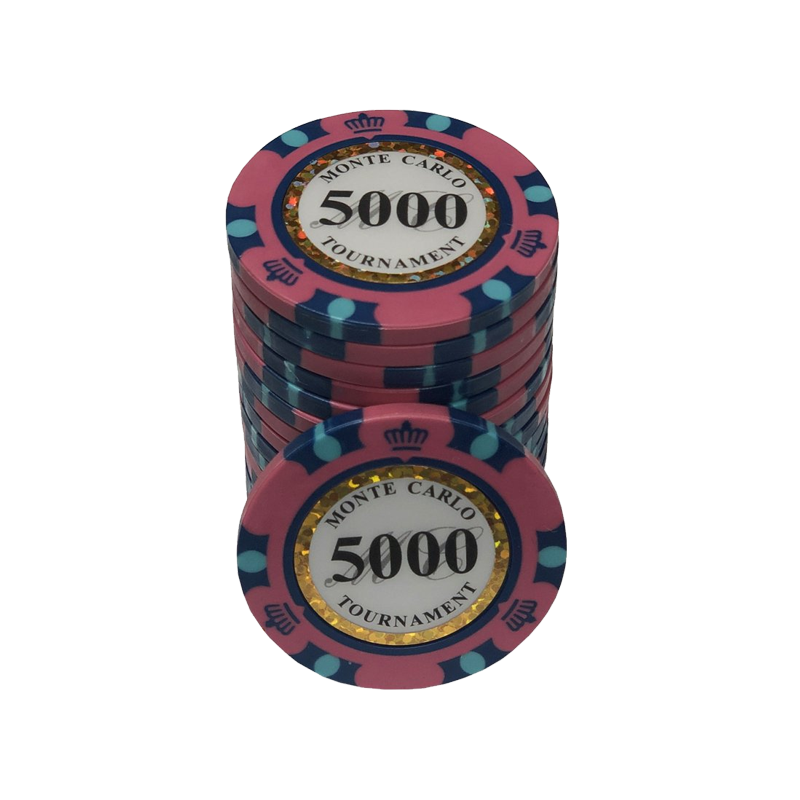 Monte Carlo Poker Chip 5000