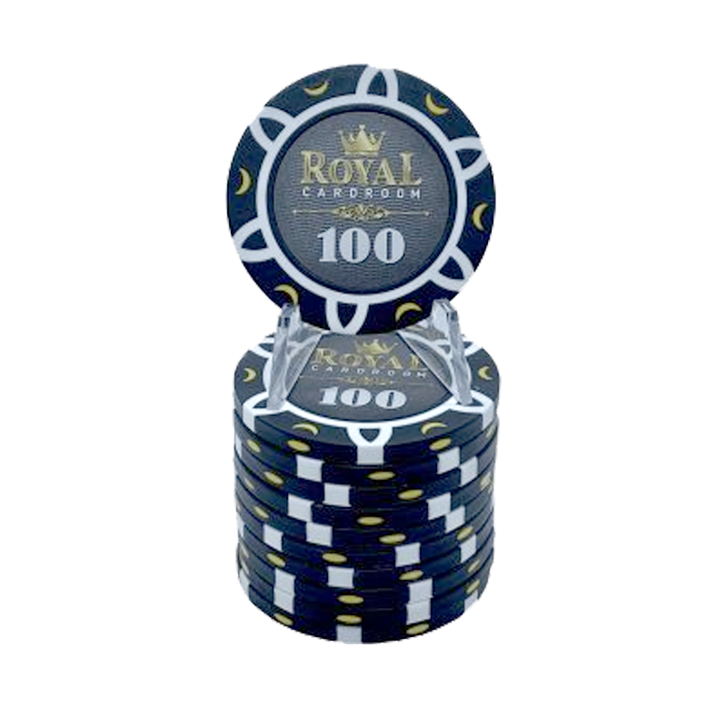 Royal Cardroom Poker Chip 100