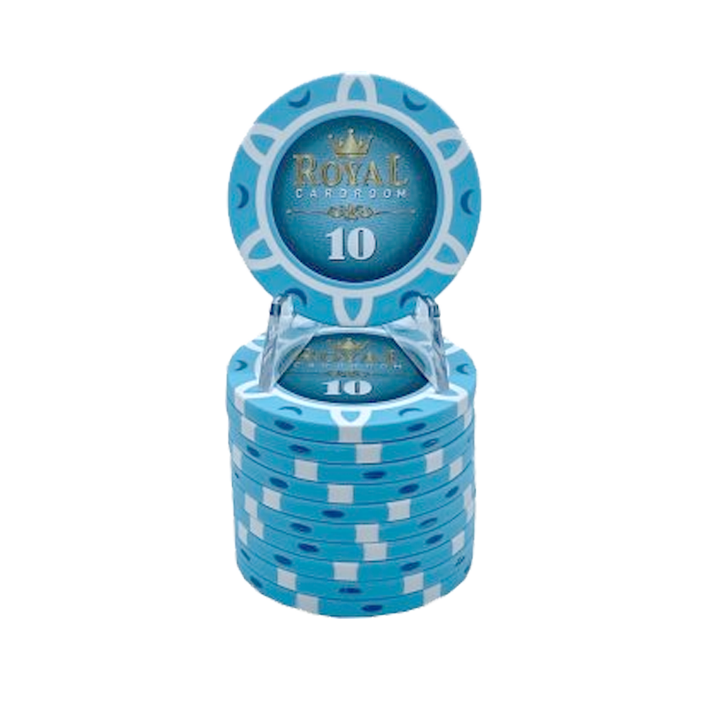 Royal Cardroom Poker Chip 10