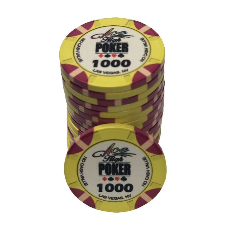 WSOP Ace High Pokerchip 1000
