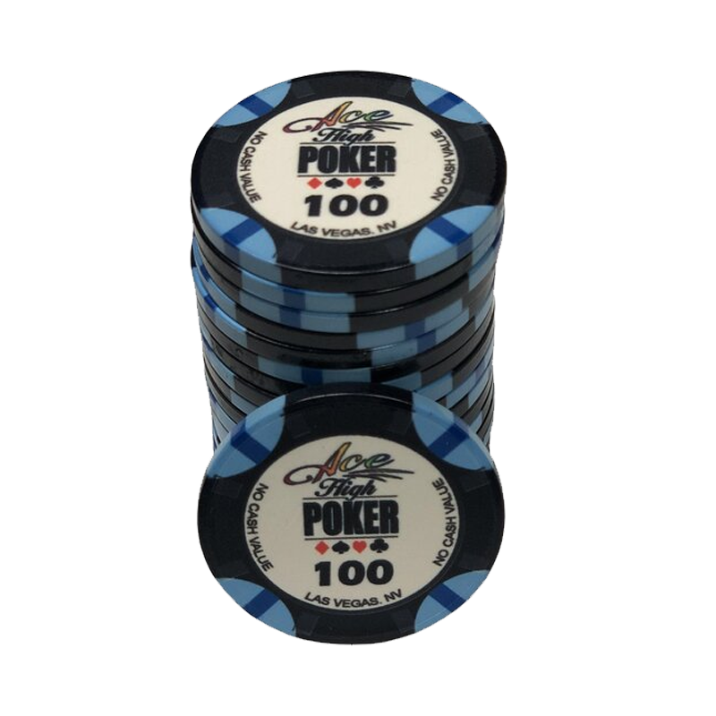 WSOP Ace High Pokerchip 100
