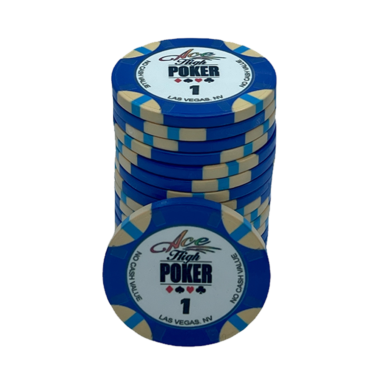 WSOP Ace High Poker Chip 1