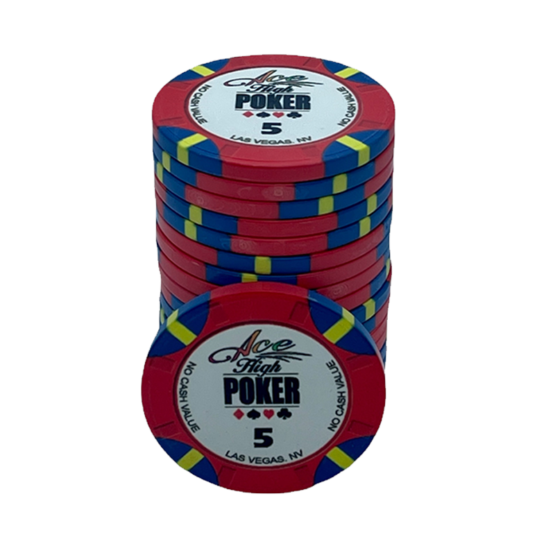 WSOP Ace High Pokerchip 5