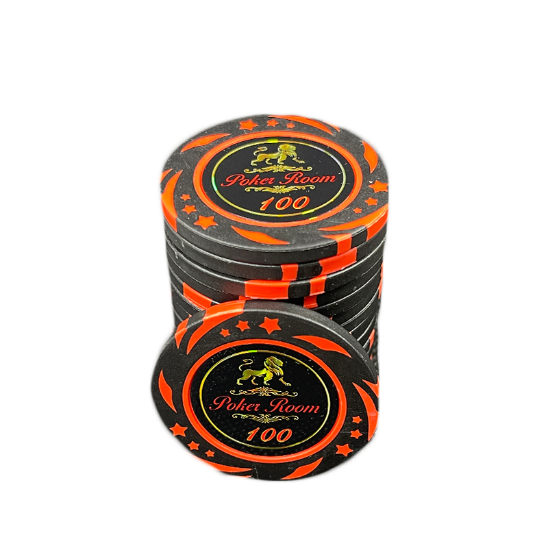 Lion Poker Room Poker Chip 100