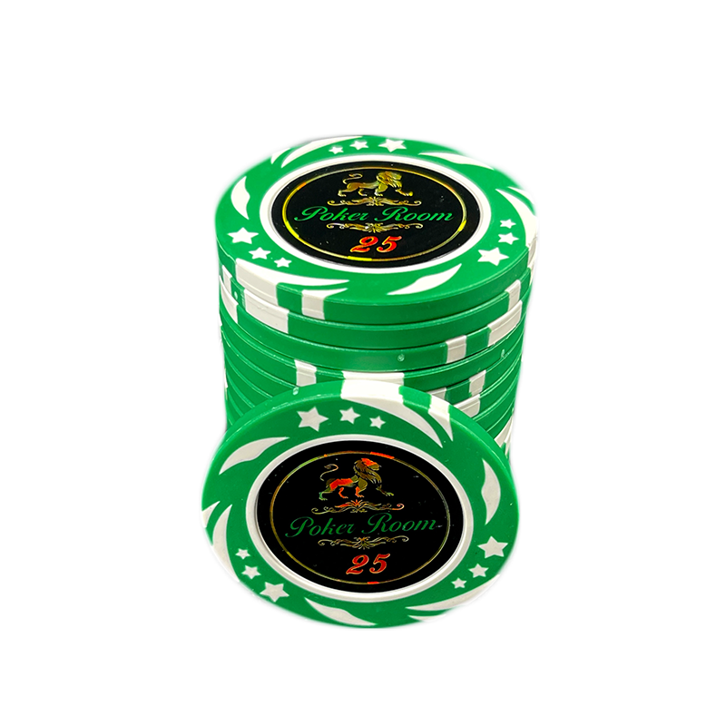 Lion Poker Room Poker Chip 25