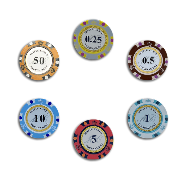 <tc>Pokerchips Set</tc> Monte Carlo 500