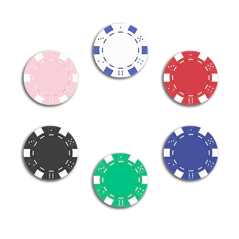 Poker Chips Set The Dice 500