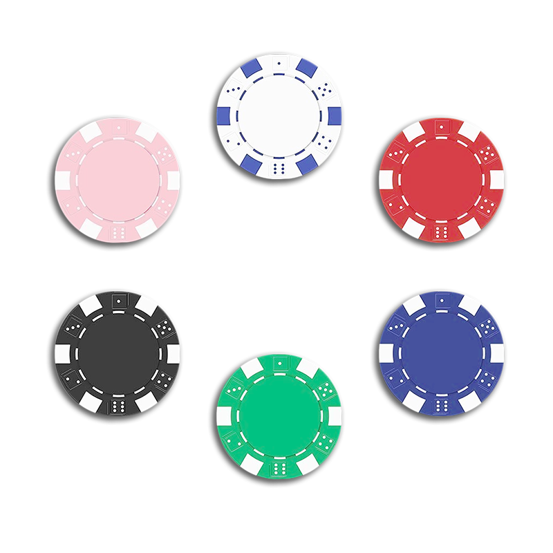 Poker Chips Set The Dice 750