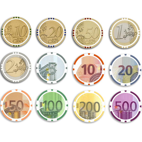 <tc>Pokerchips Set</tc> euro <tc>Cash Game</tc>  1000