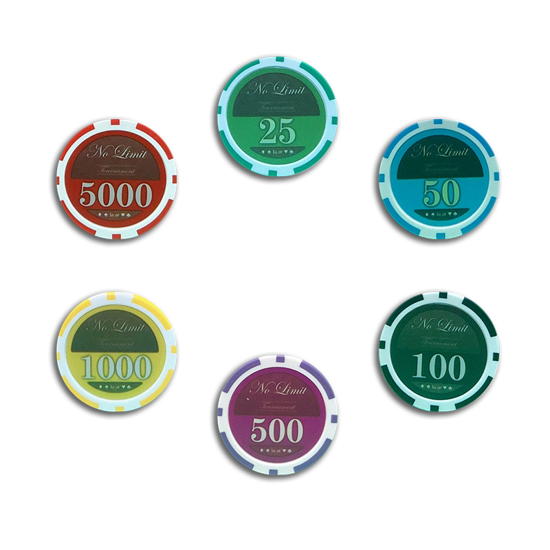 Poker Chips Set Lazar No Limit 500