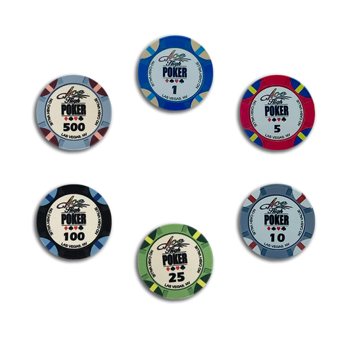 Poker Chips Set WSOP 1000