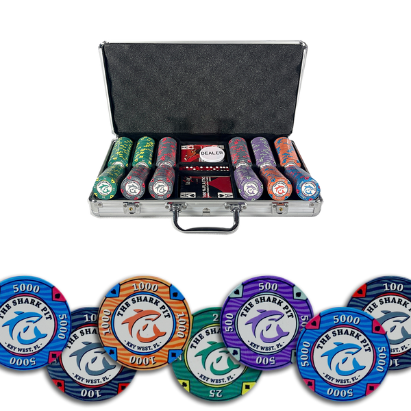 Poker Set The Shark Pit 300