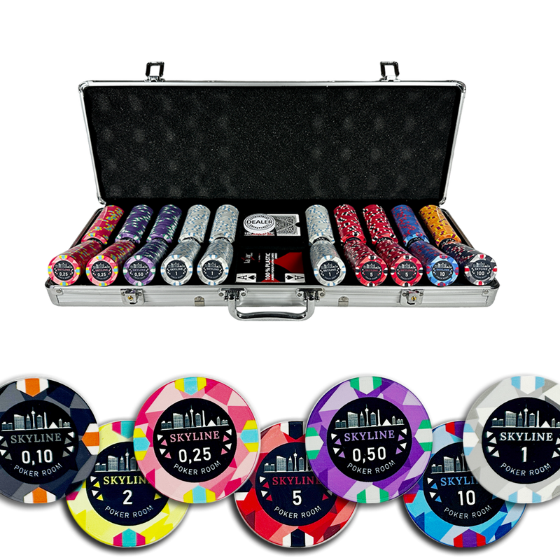 Poker Set Skyline Cash Game 500