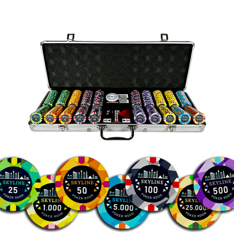 Poker Set Skyline Tournament 500