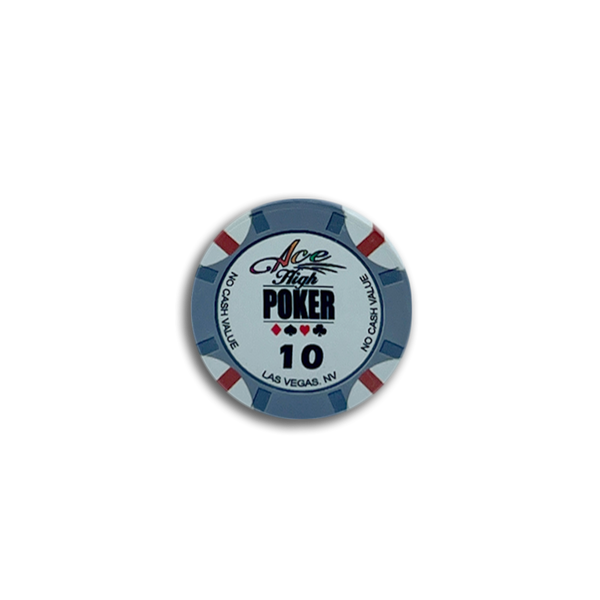 WSOP Ace High Pokerchip 10