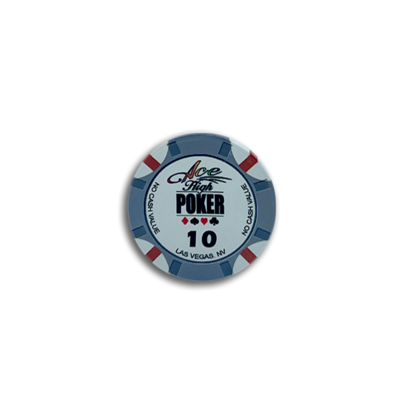 WSOP Ace High Poker Chip 10