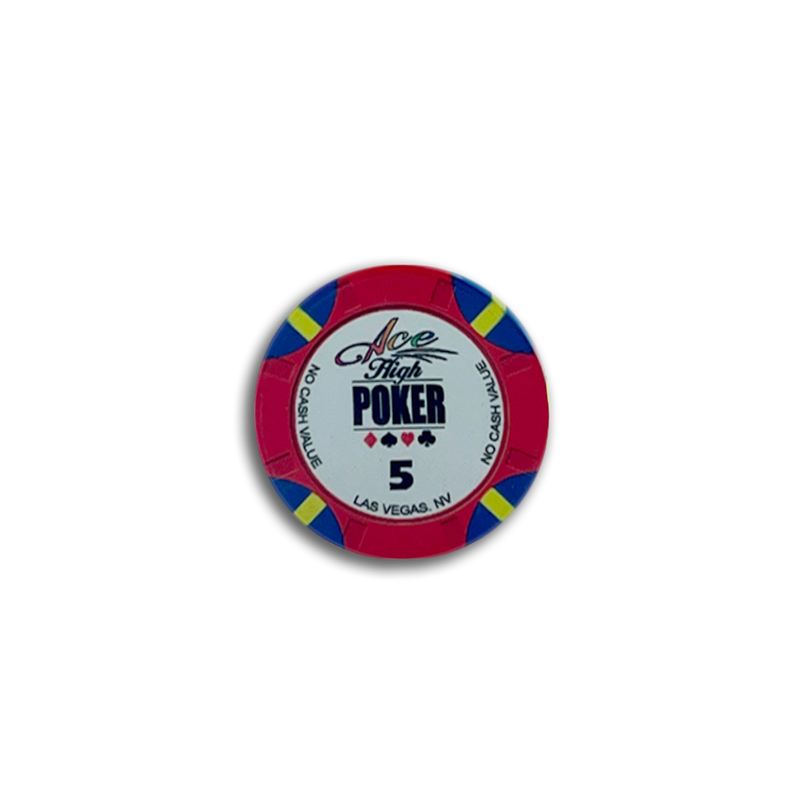 WSOP Ace High Poker Chip 5