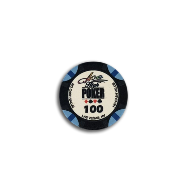WSOP Ace High Poker Chip 100