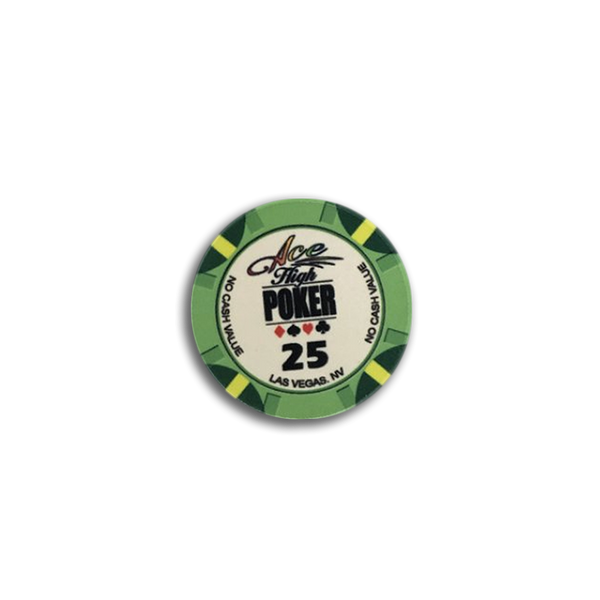 WSOP Ace High Poker Chip 25
